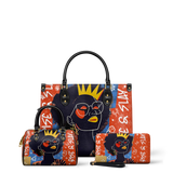 "Aina" Frosted Cherry Leather Handbag BTS DEAL