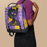 "Aina" Grape Soda Leather Backpack - BRAVE ONES DEAL