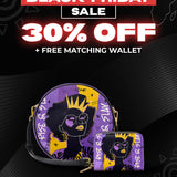 "Aina" Grape Soda Circle Crossbody Bag Deal