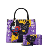 "Aina" Grape Soda Leather Handbag A250 Deal