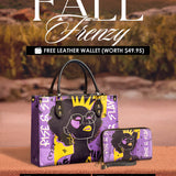 "Aina" Grape Soda Leather Handbag Deal