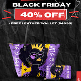 "Aina" Grape Soda Leather Tote Bag Deal