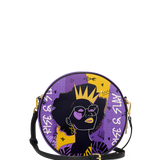 "Aina" Grape Soda Circle Crossbody Bag - BRAVE ONES DEAL