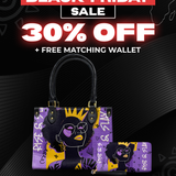 "Aina" Grape Soda Small Leather Handbag Deal