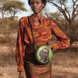 "Aina" Lime Pop Circle Crossbody Bag Deal