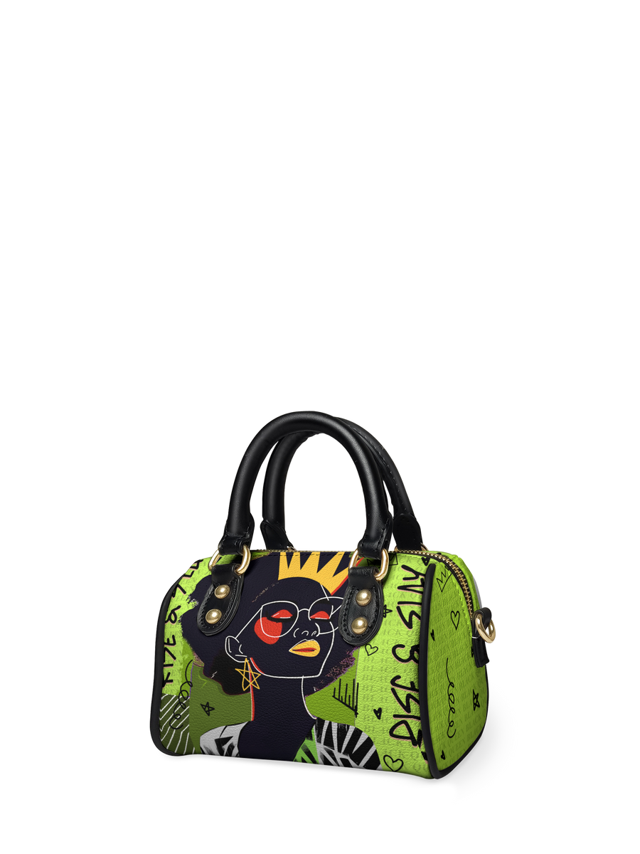 "Aina" Lime Pop Mini Satchel