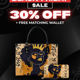 "Aina" Honeycomb Leather Handbag Deal