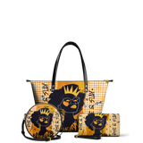 "Aina" Honeycomb Leather Tote Bag BTS DEAL