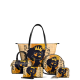 "Aina" Honeycomb Leather Tote Bag BTS DEAL