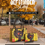 "Aina" Lemon Zest Small Leather Handbag Deal