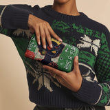 "Aina" Lime Pop Xmas Wallet