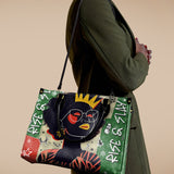 "Aina" Lime Pop Xmas Leather Handbag Deal