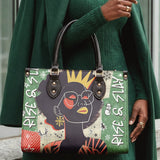 "Aina" Lime Pop Xmas Leather Handbag A250 Deal