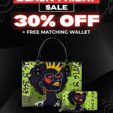 "Aina" Lime Pop Leather Handbag Deal