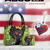 "Aina" Lime Pop Small Leather Handbag A250 Deal