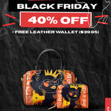 "Aina" Orange Sorbet Mini Satchel Deal