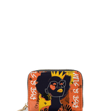 "Aina" Orange Sorbet Mini Wallet