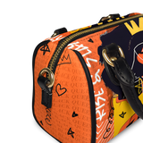 "Aina" Orange Sorbet Mini Satchel Deal