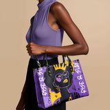 "Aina" Grape Soda Leather Handbag Deal