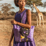 "Aina" Grape Soda Leather Tote Bag Deal