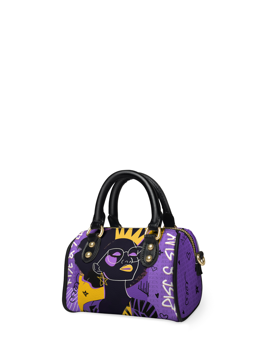 "Aina" Grape Soda Mini Satchel