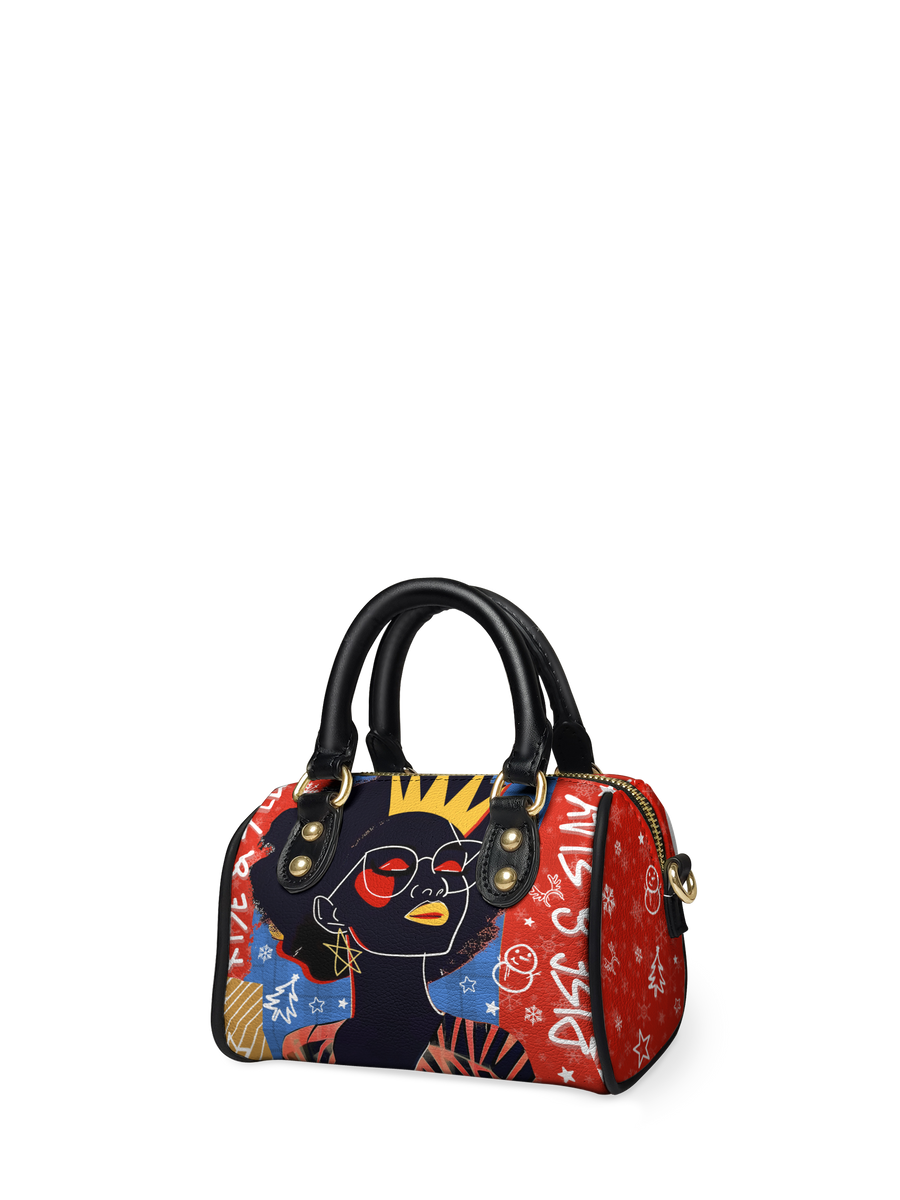 "Aina" Frosted Cherry Mini Satchel