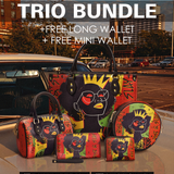 "Aina" Flame Red The Signature Trio Bundle
