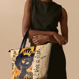 "Aina" Honeycomb Leather Tote Bag Deal