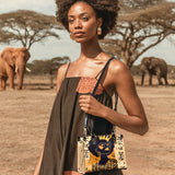 "Aina" Honeycomb Small Leather Handbag Deal