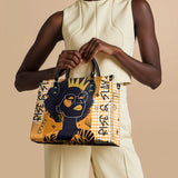 "Aina" Honeycomb Leather Handbag Deal
