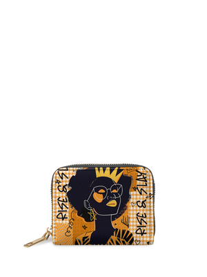 "Aina" Honeycomb Mini Wallet