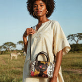 "Aina" Coconut White Mini Satchel - BRAVE ONES DEAL