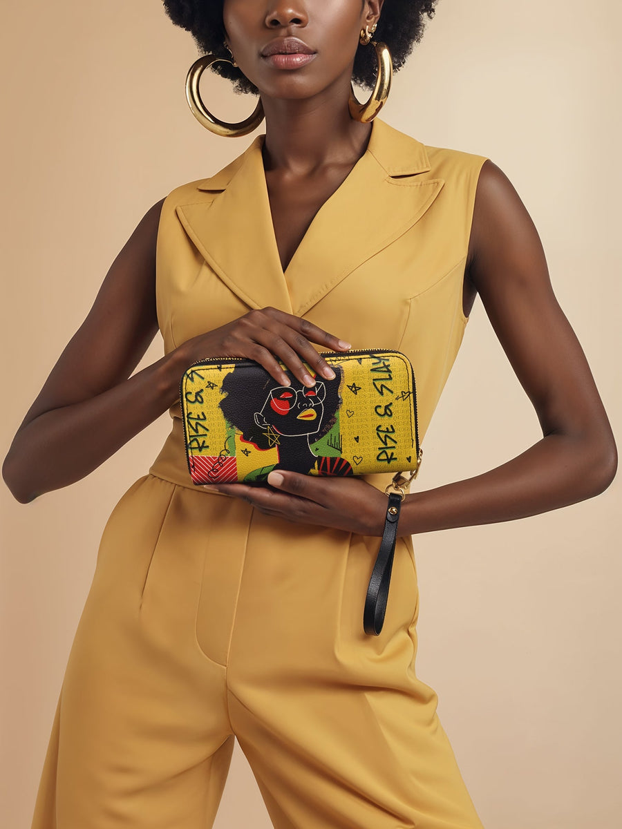 "Aina" Lemon Zest Wallet FALL CLEARANCE DEAL