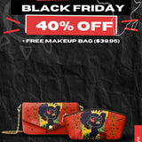 "Aina" Flame Red Pochette Deal
