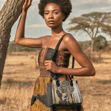 "Amara" Small Leather Handbag (Top Grain) BTS DEAL