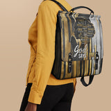 "Amara" Leather Backpack