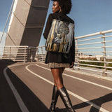 "Amara" Leather Backpack