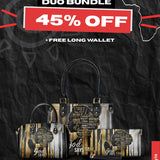 "Amara" The Signature Duo Bundle - Small Leather Handbag