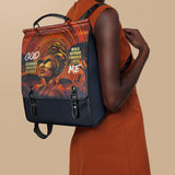 "Aseda" Leather Backpack