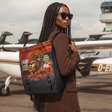 "Aseda" Leather Backpack