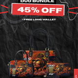 "Aseda" The Signature Duo Bundle - Small Leather Handbag