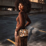 "Ayira" Small Leather Handbag