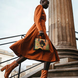 "Baldisa" Small Leather Handbag (Top Grain) BTS DEAL