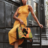 "Baldisa" Leather Handbag