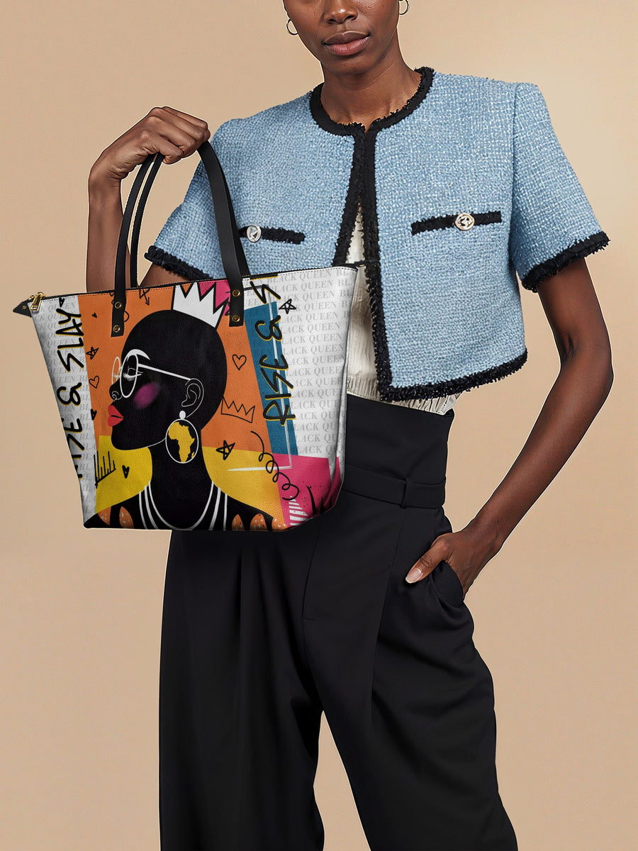 "Baridi" Leather Tote Bag - DD DEAL