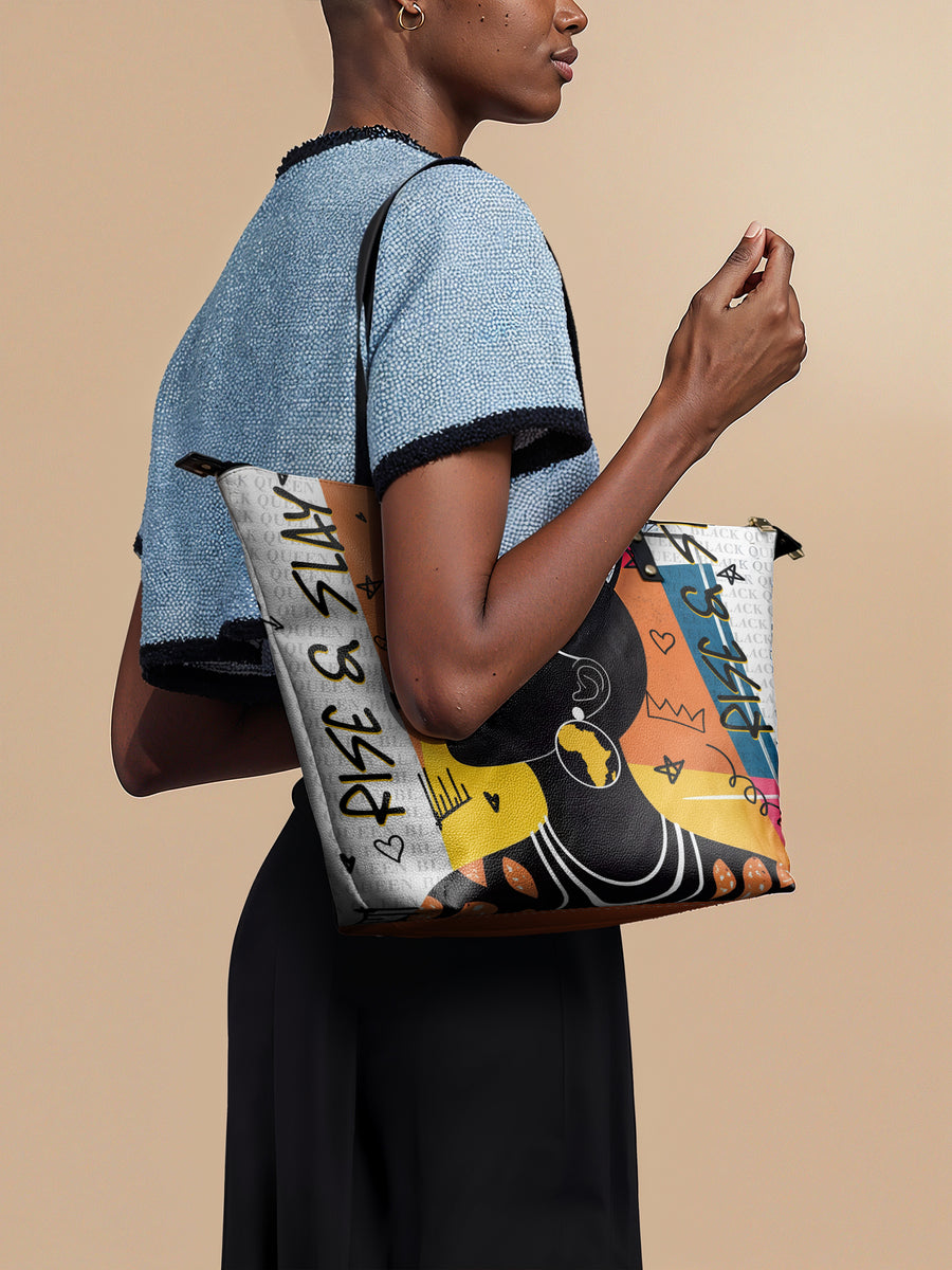 "Baridi" Leather Tote Bag