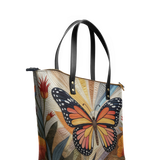 "Jua" Leather Tote Bag - BRAVE ONES DEAL