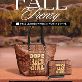 "Dope Black Girl" Leather Tote Bag Deal