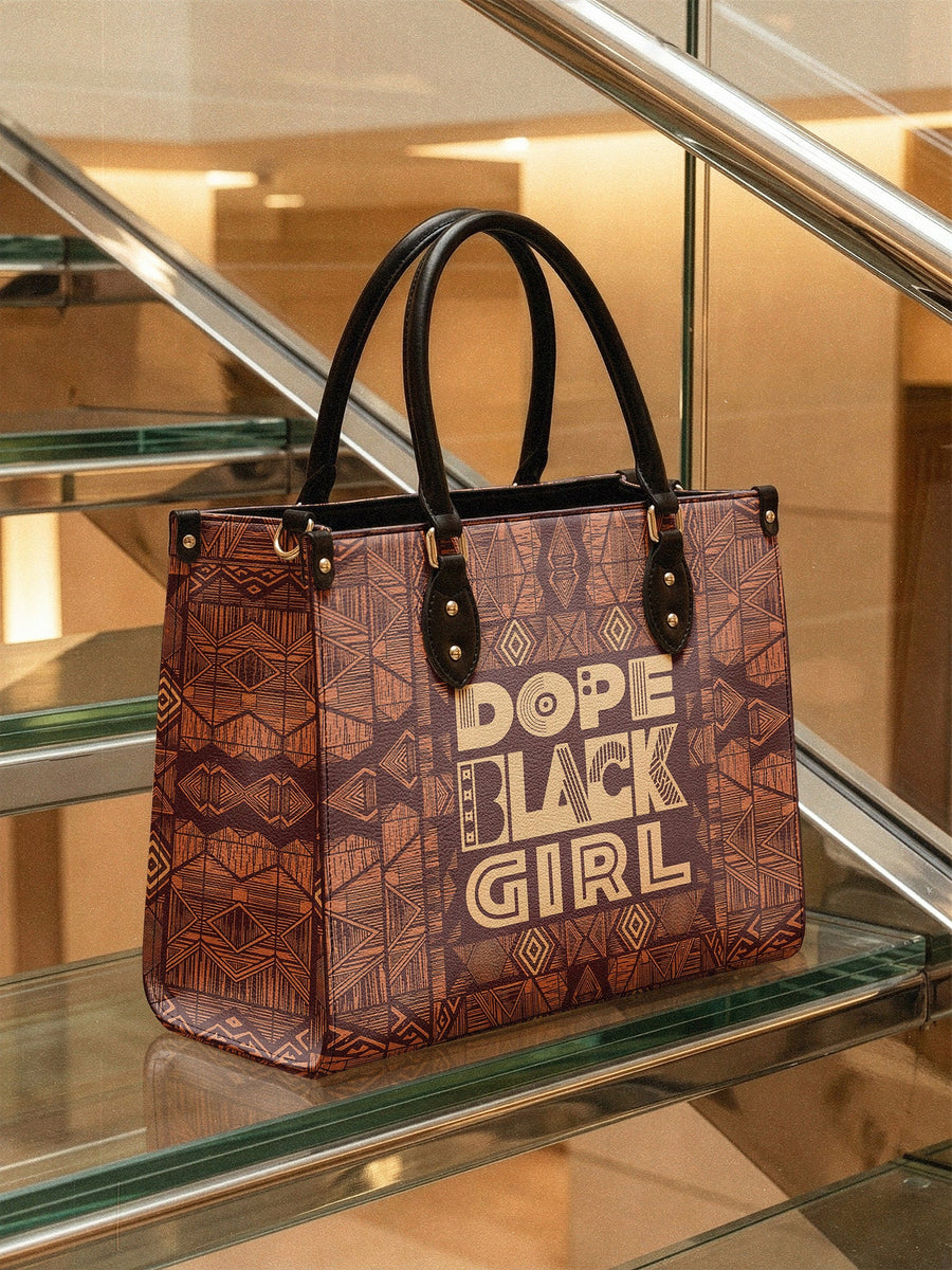 "Dope Black Girl" Leather Handbag DD DEAL