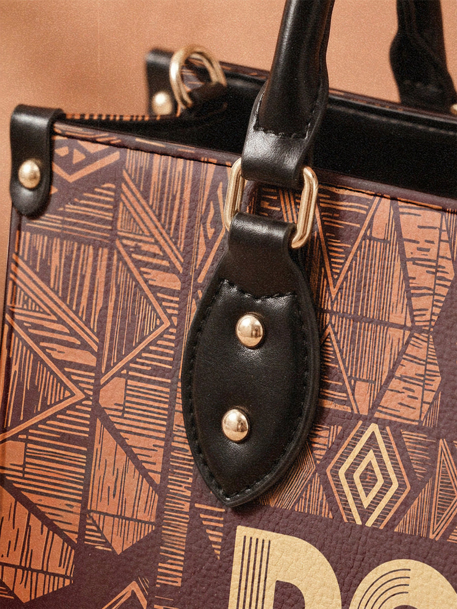 "Dope Black Girl" Leather Handbag